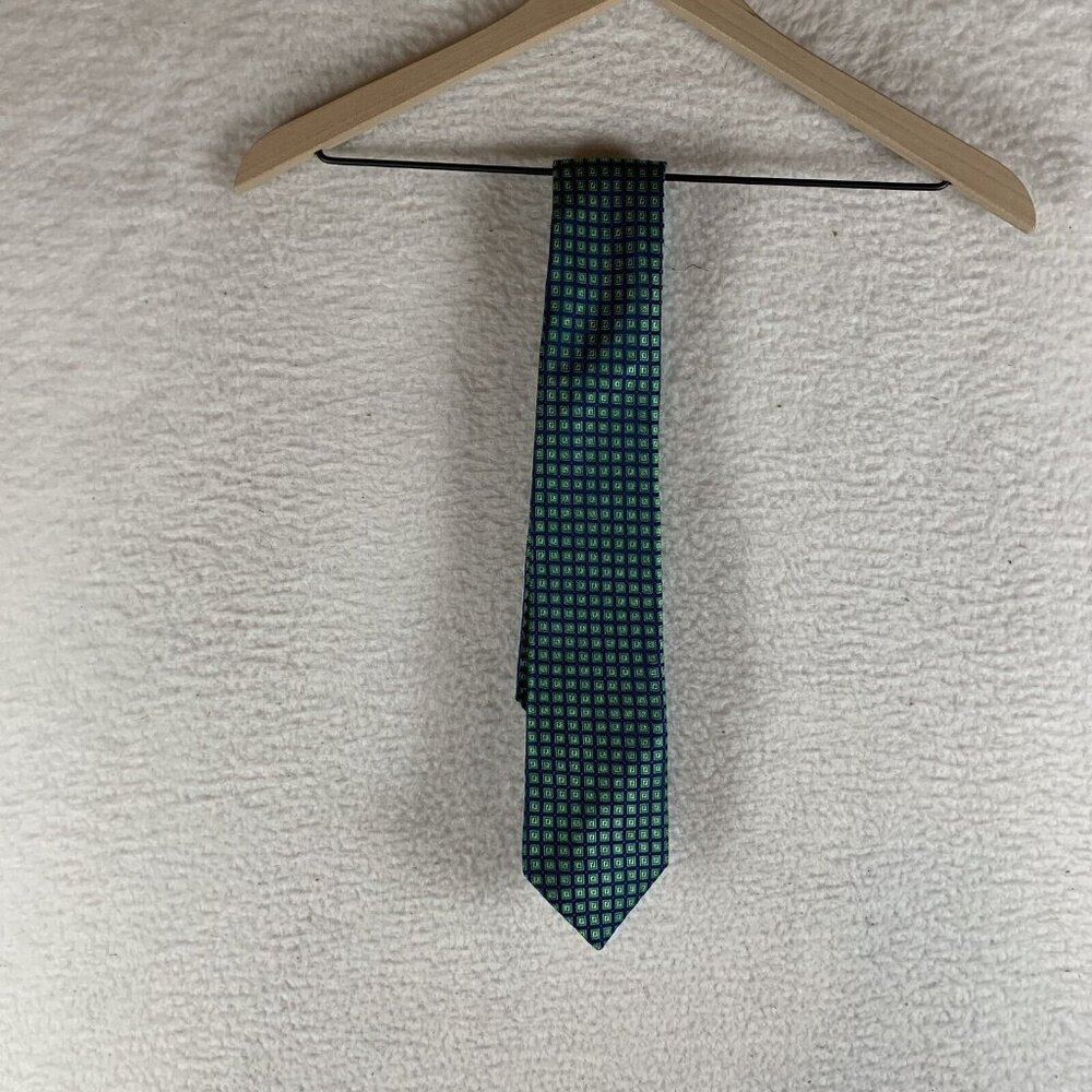 Ted Baker Necktie Men's Multicolor Check 100% Silk Classic Formal Business 9657‎